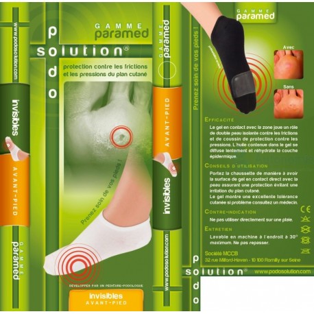 Chaussette de protection spéciale avant-pied