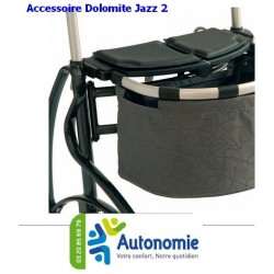PANIER DEMI LUNE POUR ROLLATOR DOLOMITE JAZZ