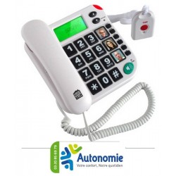 TELEPHONE AVEC TELECOMMANDE SOS